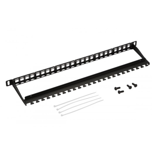 Патч-панель Lanmaster LAN-PPC24OK-UTP 19" 1U 24x UTP