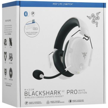 Беспроводные наушники Razer Blackshark V2 Pro белый