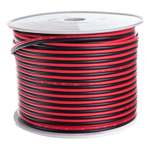 Кабель акустический PROconnect 01-6104-6 2х0,75мм² красно-черный 100м