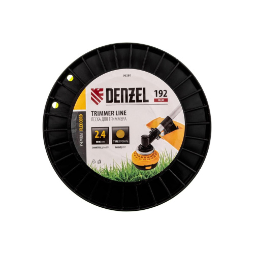Леска для триммера DENZEL Flax cord 96280