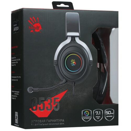 Проводные наушники A4Tech Bloody G535 черный