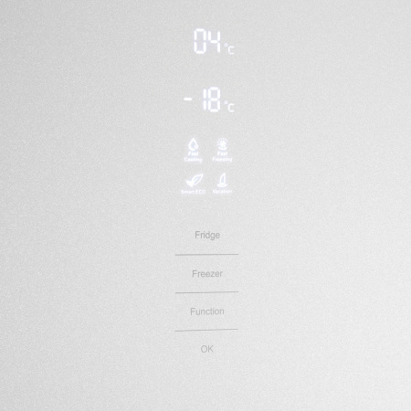 Холодильник MAUNFELD MFF185NFW Inverter