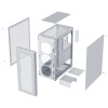 Корпус XASTRA A300 0F-WH White ATX/Mesh/ full-size TG / no fans