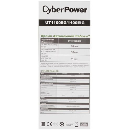 ИБП CyberPower UT1100EG