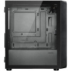 Корпус XASTRA A303M 3ARGB-C6 Black (A303M-2FC14A-1FC12A-C6-D) mATX/Mesh/ tempered glass / 2x140mm + 1x120mm ARGB PWM fans/Argb+PWM HUB 6port/ Door