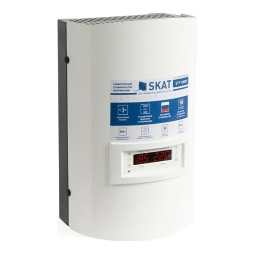 Стабилизатор напряжения БАСТИОН Skat STL 10000 исп Н белый