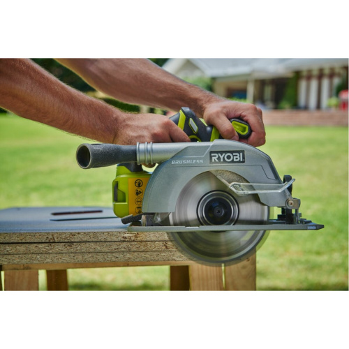 Пила циркулярная Ryobi One+ R18CS7-0 (5133002890) бесщеточная без АКБ и ЗУ