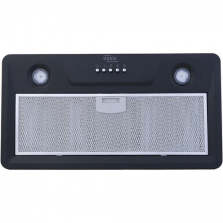 Вытяжка полновстраиваемая Оasis UN-50B черный