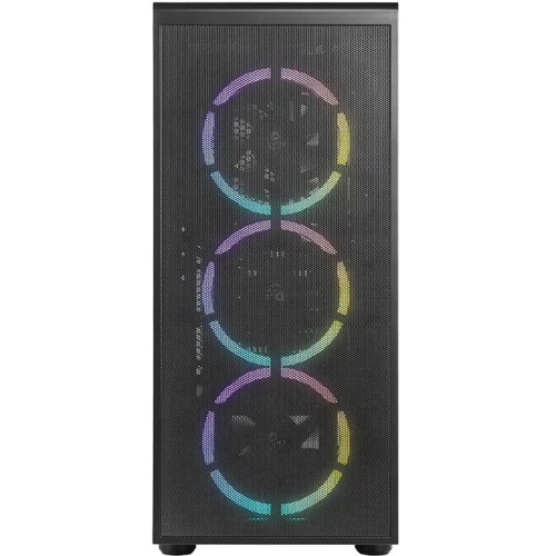 Корпус Azza Prime 360E черный (CSAZ- 360E Prime 360E) без БП ATX 5x120mm 2x140mm 2xUSB3.0 audio bott PSU