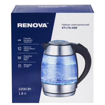 Чайник RENOVA KT17G-06B