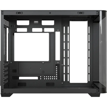 Корпус Formula Crystal U2M Floe, mATX, Mini-Tower, без БП, черный