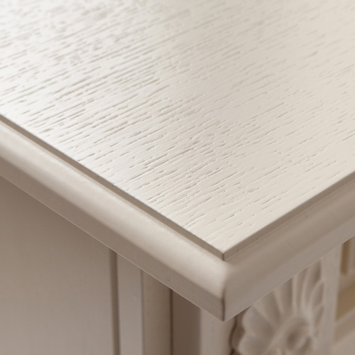 Электрокамин RealFlame Dacota WT белый дуб с очагом Majestic Lux Brass