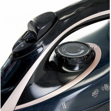 Утюг DELTA DE-3001 черный с бронзовым