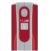 Миксер BOSCH MFQ40303 красный