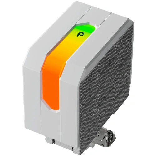 Кулер upHere UP1TC6 White / 6HPx6mm, 250W TDP, single tower, 1x120mm fan, 600-1650RPM, 68 CFM, 25dBA, ARGB cover