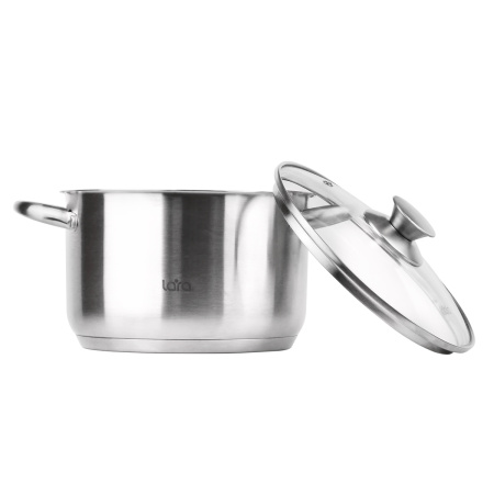 Кастрюля LARA LR02-268 Афина нерж