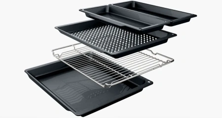 Духовой шкаф BOSCH HJG852YT0T черный матовый