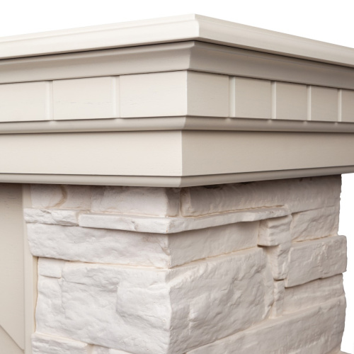 Электрокамин RealFlame Elford WT белый дуб с очагом 3D Olympic