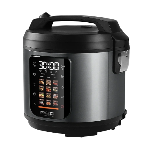 Мультиварка Red Solution M4100 5л черный/стальной