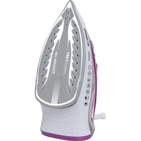 Утюг Polaris PIR 2668AK белый/розовый