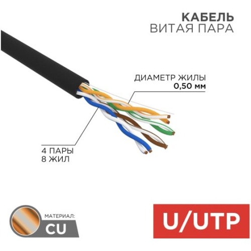Витая пара REXANT 01-0045