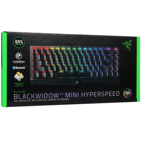 Клавиатура проводная + беспроводная Razer BlackWidow V3 Mini HyperSpeed