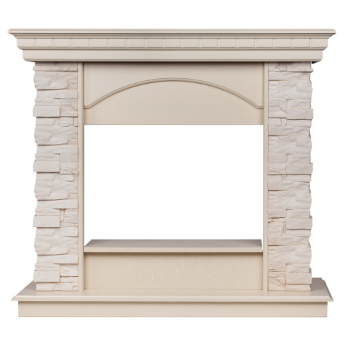 Портал каминный из МДФ RealFlame Elford WT белый дуб