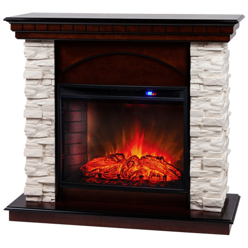 Электрокамин RealFlame Elford AO античный дуб с очагом Evrika 25,5 LED