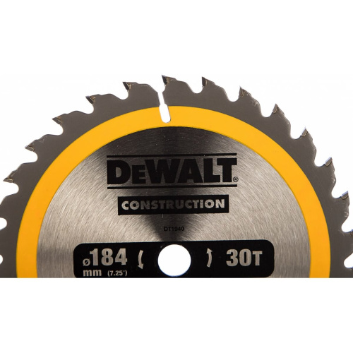 Диск п/п DEWALT DT1940-QZ 184x16x30