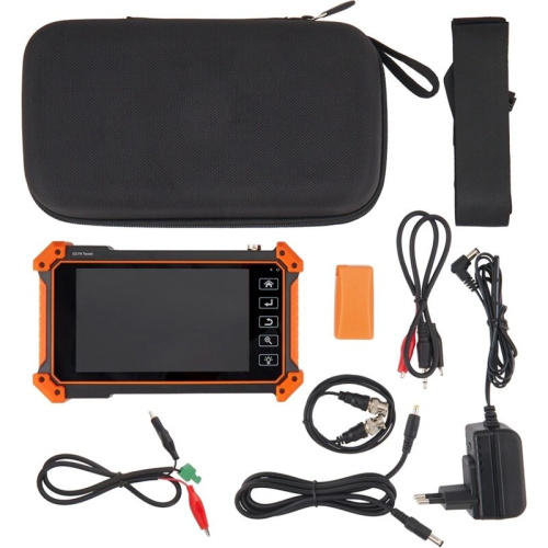 Тестер LanMaster LAN-TST-CCTV-500-IP оранжевый, черный