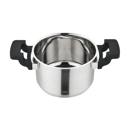 Кастрюля LARA LR02-293 нерж Премиум