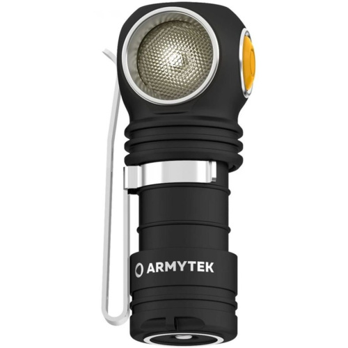 Фонарь Armytek Wizard C1 Pro Magnet USB черный/желтый (F09001C)