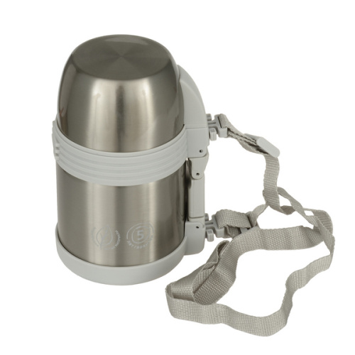 Термос Арктика 205-800 (205-800/SIL) 0.8л. серебристый/белый