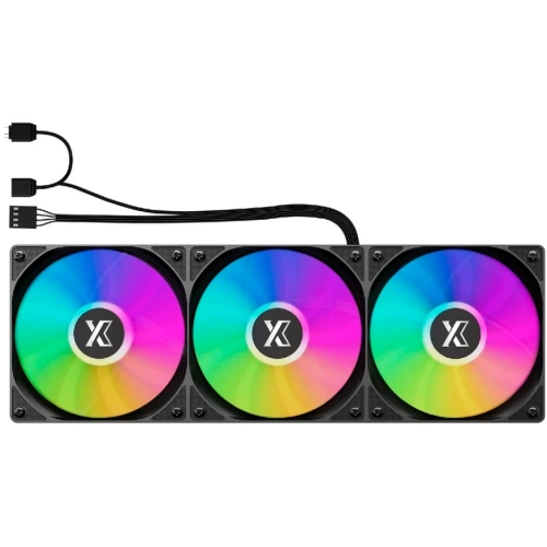 СВО XASTRA LP360 ARGB BK Intel LGA1851/1700/1200/115X/AM5/AM4 (3x120, ARFB fan and Pump, TDP 285W, black) RET