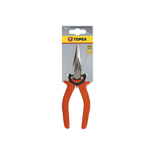 Плоскогубцы TOPEX 32D513 удлиненные прямые, 160 мм, 1000 В