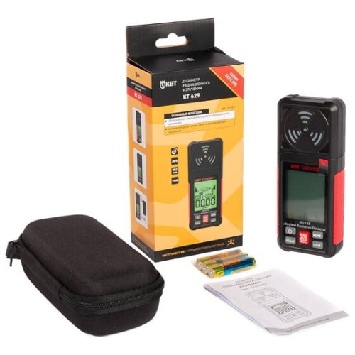 Дозиметр радиационного излучения КВТ КТ 629 Ecoline (91923)