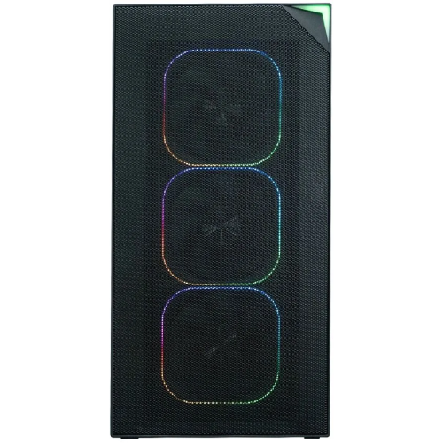 Корпус XASTRA A408 4ARGB Black (A408-4FG12A) ATX/Mesh/Screwless full-size TG / 4x120mm ARGB PWM FG fans