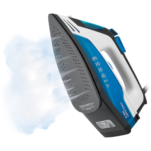 Утюг COOLFORT CF-3400 белый/черный/синий