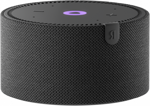 Умная колонка Яндекс  Станция Мини С Часами Черный Оникс