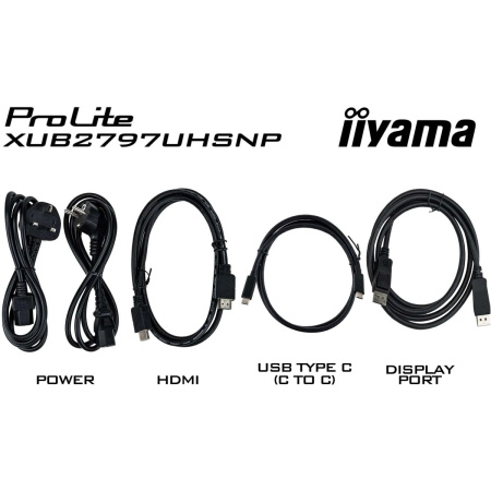 Монитор Iiyama ProLite XUB2797UHSNP-B1 черный