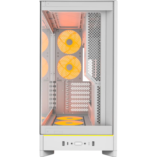 Корпус Montech HS02 Pro White / ATX / 5x120mm ARGB fans hub / HS02 Pro (W)