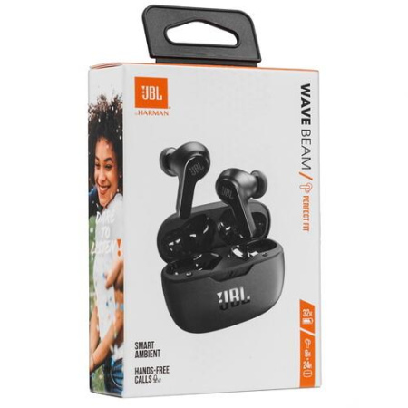 Наушники TWS JBL WAVE BEAM черный