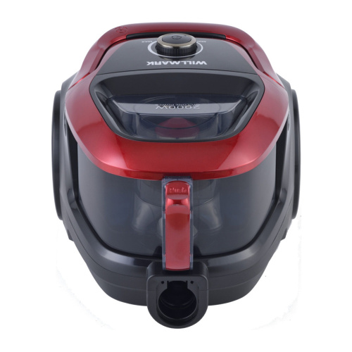 Пылесос WILLMARK VC-2630CYM ярко-красный