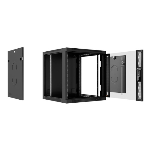 Шкаф коммутационный CABEUS SH-05F-6U60/35-BK