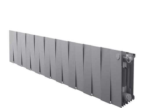 Биметаллический радиатор отопления  Royal Thermo Pianoforte 200 18 Секций Silver Satin