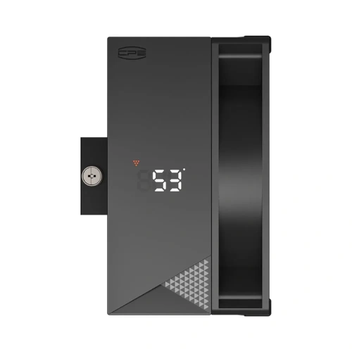 Кулер PcCooler RT500 Digital BK (240W, 4-pin PWM, LED temp., 152mm, Al/Cu, 5x6mm, 1x120mm, 73.32CFM, 34.9dBA, 2200RPM)