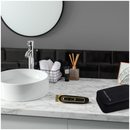 Триммер Rowenta TN9118F0 черный/золотистый