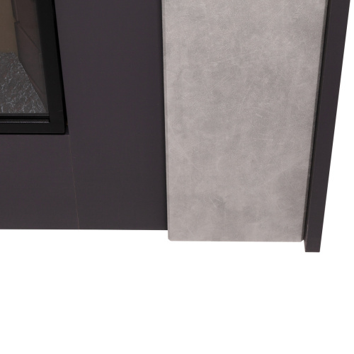 Портал каминный из МДФ RealFlame Jersey 25,5 серый