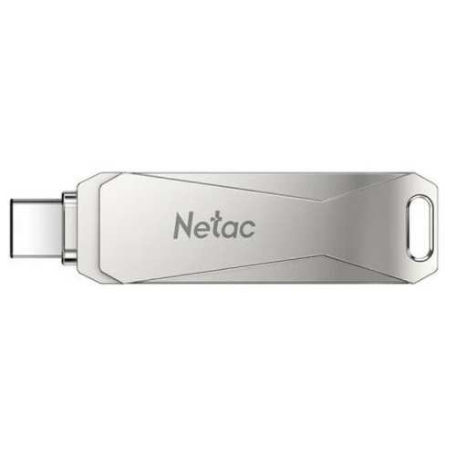 USB-флешка Netac U782C NT03U782C-256G-30PN 256Gb, USB3.0+TypeC, металлическая