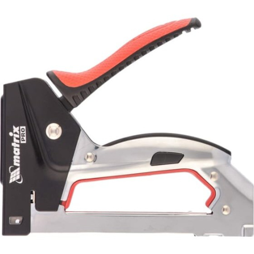 Степлер мебельный MATRIX 40916 стальной, быстрая загрузка